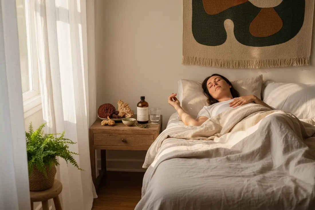 Best Mushroom Supplement Type for Stress, Sleep & Burnout