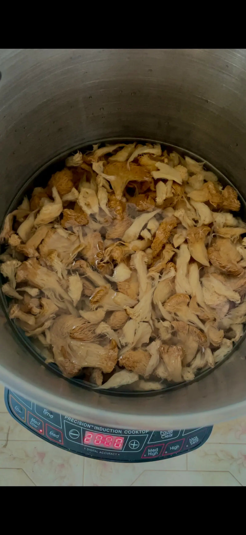 Water Decoction of lions mane 